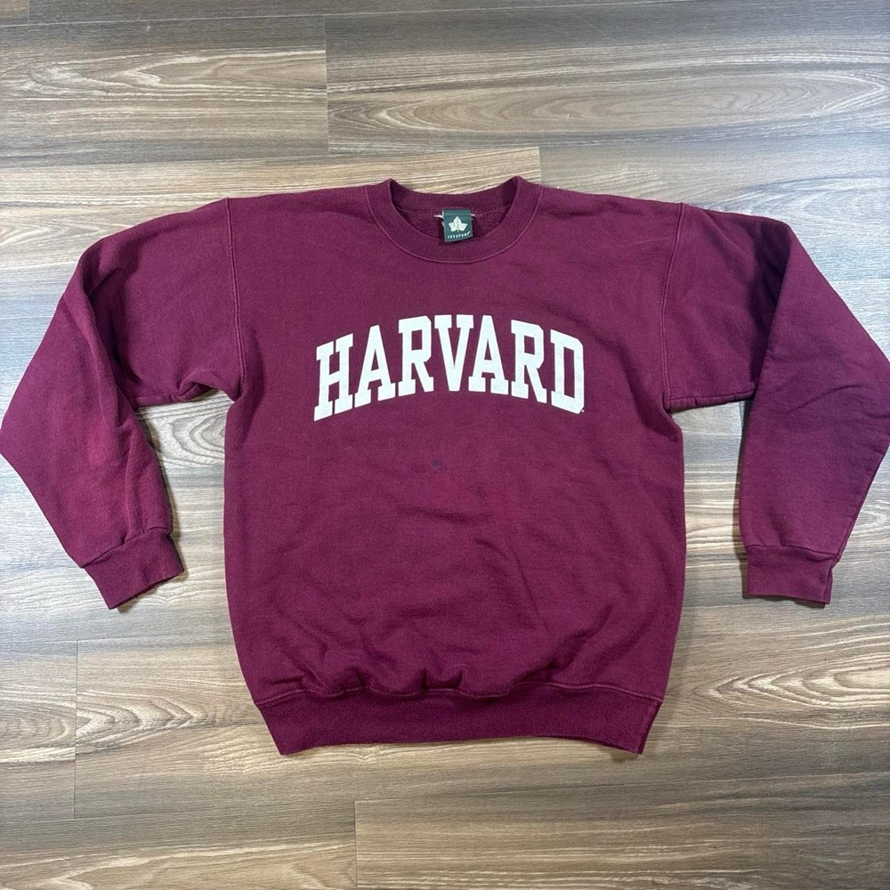 Vintage 90s Harvard University Ivy Sport Crewneck Sweatshirt
